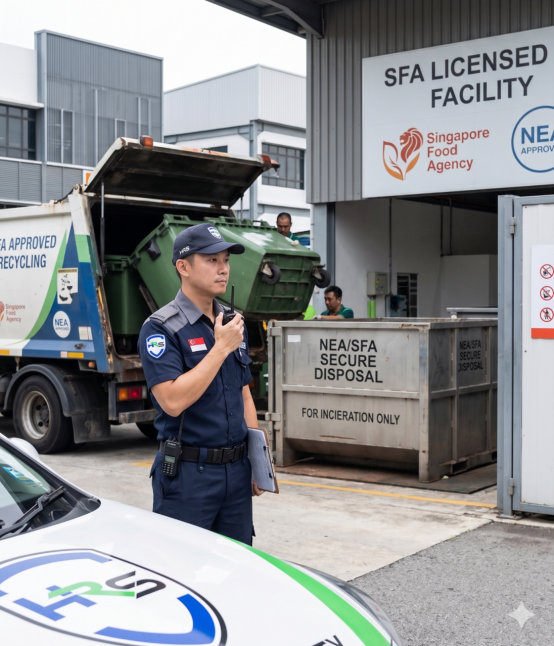 Regulated SFA & NEA Disposal Security Escorts in Singapore: The Definitive 2026 Compliance Guide